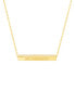 Фото #2 товара Macy's gold Plated Love, Faith, Believe, Blessed Necklace
