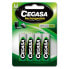 CEGASA 1x4 Rechargeable AA Batteries