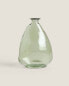 Green glass vase Зеленый, 9 x 12 x 7 cm - фото #4