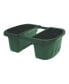 Фото #1 товара Exports Double Sided Adjustable Railing Planter Green 16in