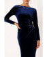 ფოტო #17 პროდუქტის Women's Sarine Long Sleeve Maxi Dress