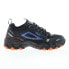 Фото #1 товара Fila Oakmont TR 1JM01745-035 Mens Black Leather Athletic Hiking Shoes 8