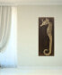 Фото #5 товара Seahorse B Arte de Legno Digital Print on Solid Wood Wall Art, 60" x 24" x 1.5"