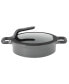 Фото #1 товара Gem Collection Nonstick 2.7-Qt. Covered 2-Handled Saute Pan