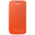 Фото #1 товара Чехол для Samsung Galaxy S4, флип-кейс, оранжевый, EF-FI950BOEGWW