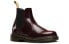 Фото #3 товара Dr.Martens/马汀博士 2976 Vegan 复古切尔西靴 棕红 男女同款 / Ботинки Dr.Martens 2976 Vegan 21802600