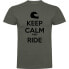 KRUSKIS Keep Calm And Ride short sleeve T-shirt