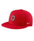 Men's Scarlet Ohio State Buckeyes Aero True Baseball Performance Fitted Hat