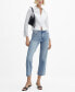 Women's Straight-Fit Cropped Jeans