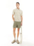 Фото #3 товара Abercrombie & Fitch knitted polo in oatmeal marl