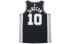 Фото #2 товара Футбольная майка Nike NBA Jersey Icon Edition Swingman SW болельщика Сан-Антонио Спёрс Дерозан 10 номер мужская черного цвета 864509-018
