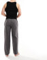 Фото #3 товара Calvin Klein pure cotton sleep trousers in grey stripe