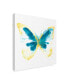 Фото #2 товара June Erica Vess Butterfly Traces III Canvas Art - 20" x 25"