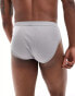 Фото #2 товара ASOS DESIGN capsule collection rib brief in grey