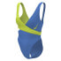 Фото #1 товара NIKE SWIM Colorblock Crossover Swimsuit