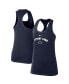 Фото #1 товара Women's Navy Penn State Nittany Lions Arch and Logo Classic Performance Tank Top