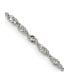 Фото #2 товара Chisel stainless Steel Polished 2.5mm Singapore Chain Necklace