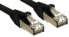 Фото #1 товара Lindy 0.3m Cat.6 S/FTP LSZH Cable - Black - 0.3 m - Cat6 - SF/UTP (S-FTP) - RJ-45 - RJ-45