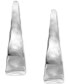 ფოტო #9 პროდუქტის Hammered Metal Medium Hoop Earrings 1-.5", Created for Macy's