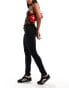 Фото #1 товара Morgan high waisted skinny jeans in black