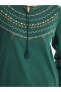 Фото #6 товара LCW Grace Bağlamalı Yaka Desenli Uzun Kollu Kadın Bluz