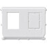 Фото #1 товара JUNG Schalterserien - White - Screwless - for 2 modular jacks 110 Connect - RJ 45 System - shielded - Tyco Electronics AMP Nr. 0-1116515-1,... - RJ-45 - 1 pc(s)