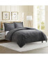 Фото #1 товара Premium Cut Plush Flannel Duvet Cover Set - Full Size 80"x90"