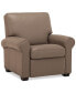 Фото #17 товара Orid 36" Leather Roll Arm Pushback Recliner, Created for Macy's