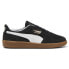 Фото #1 товара Puma Palermo Lace Up Mens Black Sneakers Casual Shoes 39646310