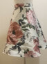 Фото #2 товара City Studio Women's juniors A Line Skirt Floral Pink Ivory 16W
