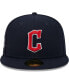 Фото #3 товара Men's Navy Cleveland Guardians 2019 MLB All-Star Game Team Color 59FIFTY Fitted Hat