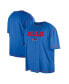 Фото #1 товара Men's Royal Buffalo Bills Third Down Big and Tall Puff Print T-shirt