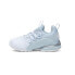 Фото #3 товара Puma Axelion Icy Fade Mesh Slip On Youth Boys White Sneakers Casual Shoes 37964