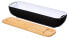 Фото #5 товара Хлебница Baguette Box 5five Simply Smart mit Box+Messer, 40 x 12 см, черная