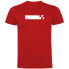 KRUSKIS Train Frame short sleeve T-shirt Красный, S - фото #3