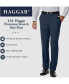 J.M. Men's 4 Way Stretch Slim Fit Flat Front Suit Pant