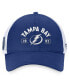 Фото #2 товара Men's Blue/White Tampa Bay Lightning Free Kick Trucker Adjustable Hat