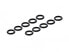 Navilock 12680 - Black - Silicone - 10 pc(s) - 6.5 mm