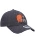 Фото #4 товара Men's Graphite Cleveland Browns Icon Core Classic 2.0 9Twenty Adjustable Hat
