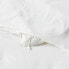 3pc King Washed Cotton Sateen Duvet & Sham Set White - Threshold