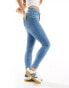 Фото #14 товара Vero Moda skinny jean with high waist in light blue