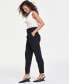 Women's High-Rise Paperbag Pants, Created for Macy's