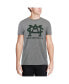 Фото #4 товара Men's Heathered Gray Michigan State Spartans Michigan Agricultural College Tri-Blend Vintage-Like T-shirt