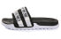 Puma DL020177 Black and White Sports Slippers