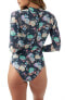 O'NEILL 291021 Womens Swim Stella Myrtos Surf Suit, Slate, Size M