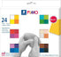 Фото #1 товара FIMO soft Basic Colours 24 Stück