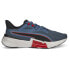 Фото #1 товара Puma Pwrframe Training Mens Black, Blue Sneakers Casual Shoes 37604909