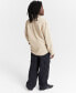 Фото #3 товара Little and Big Boys Waffle-Knit Over Shirt, Created for Macy's