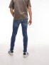 Фото #3 товара Topman spray on jeans in mid wash