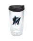 Miami Marlins 16 Oz Emblem Classic Tumbler